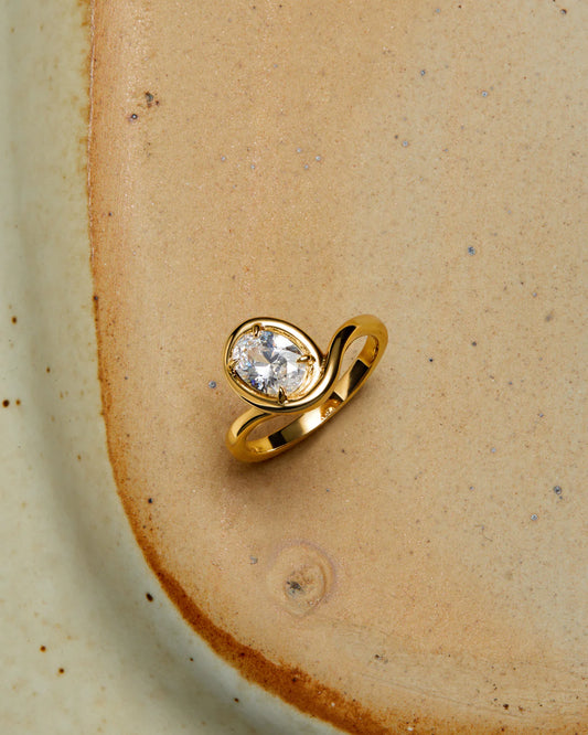 The Bianco Nero Statement Ring