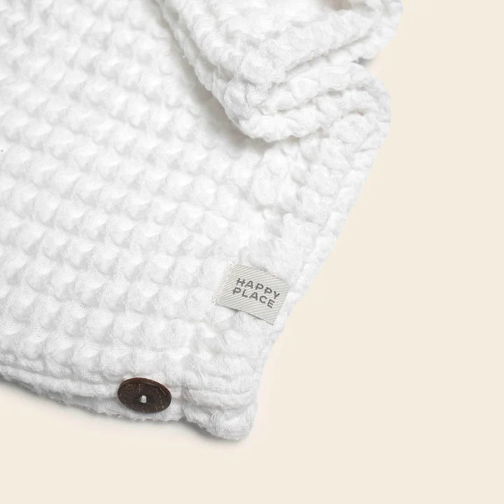 The Weightless Waffle Hair Wrap