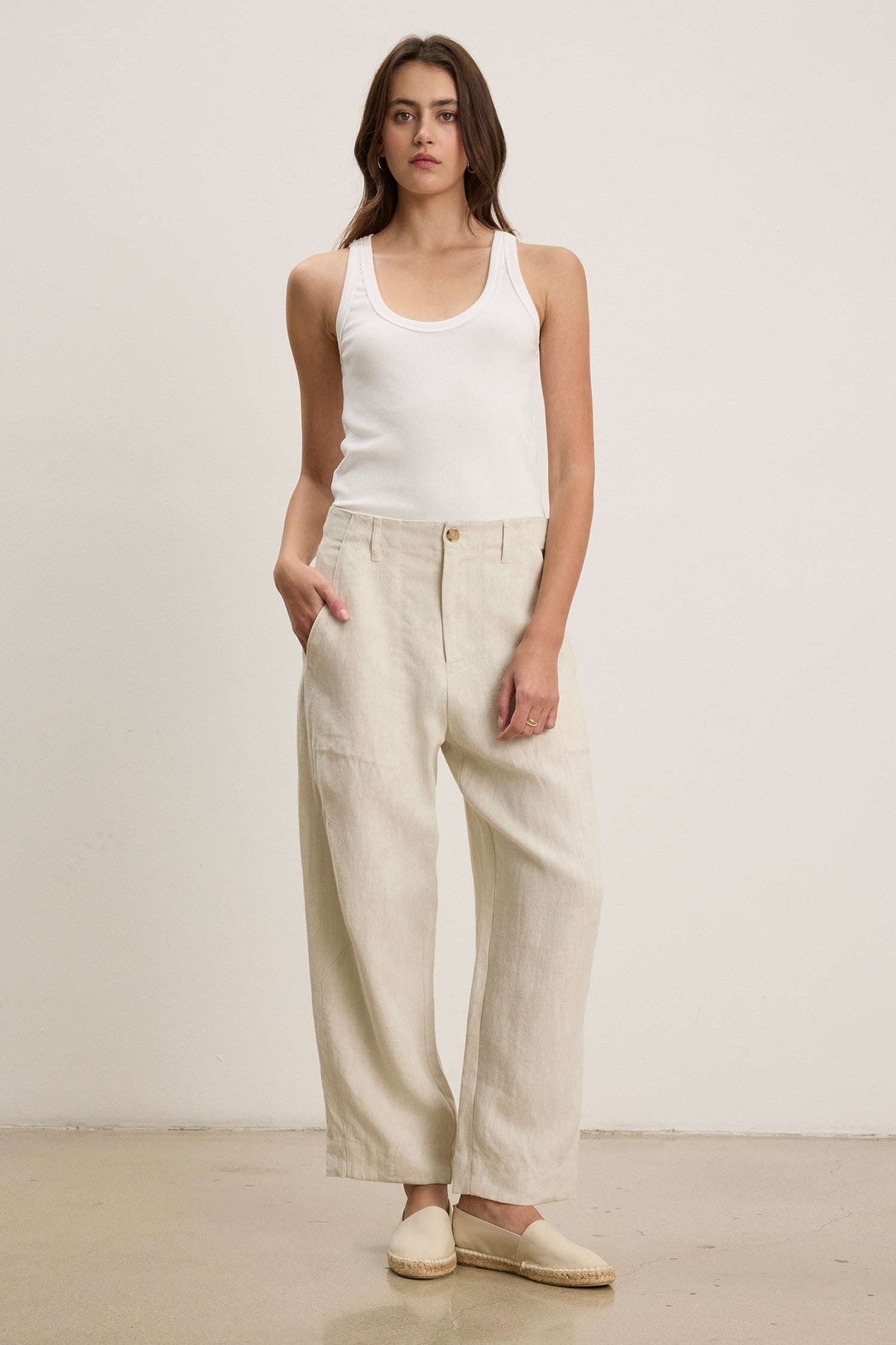 Issa | Heavy Linen Pant