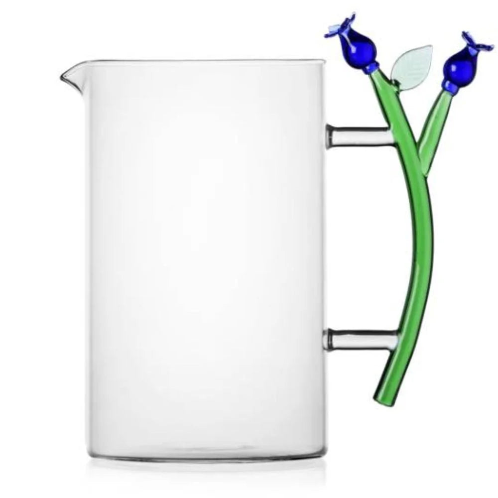 The Blue Flower Pitcher