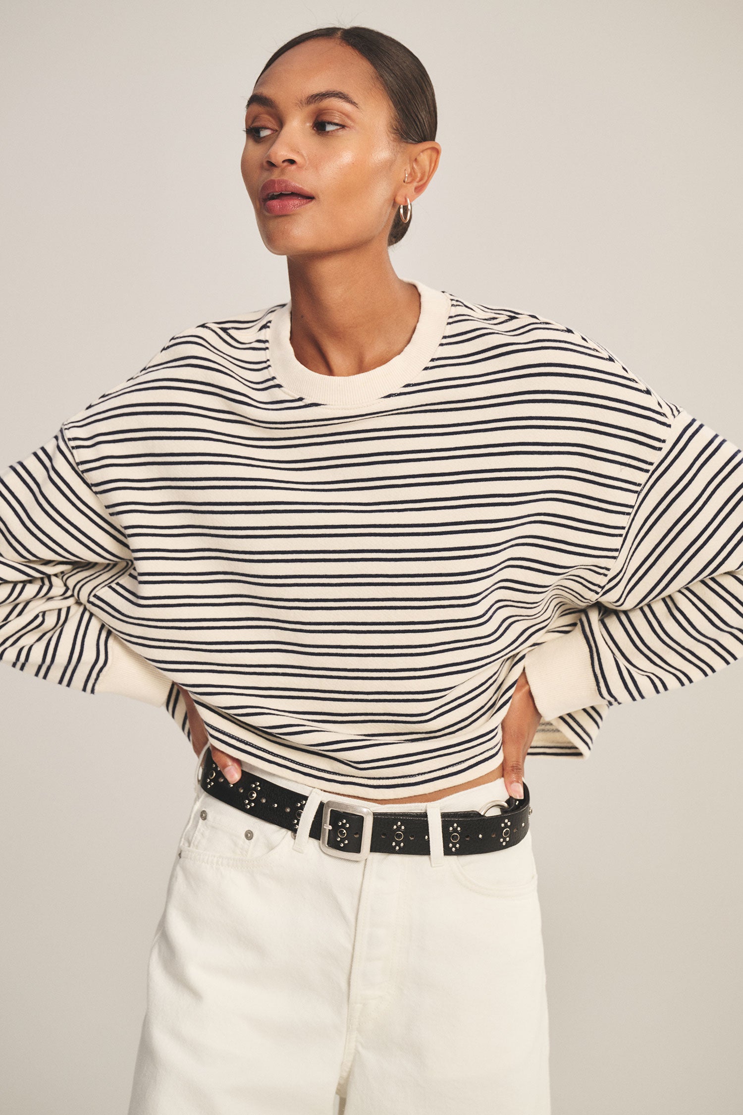 Isabelle | Vintage Stripe Terry Top