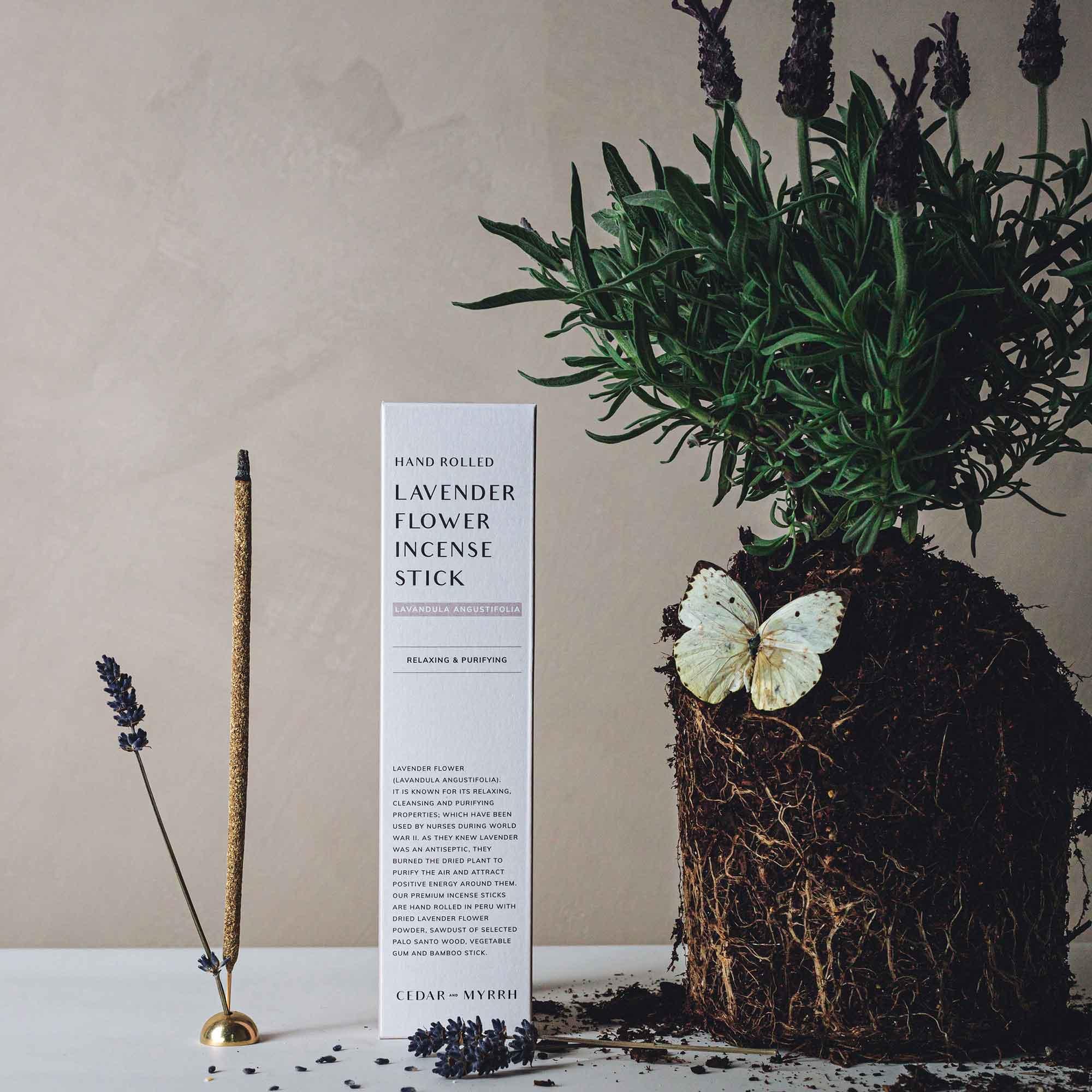 Lavender Incense | Hand Rolled from Peru