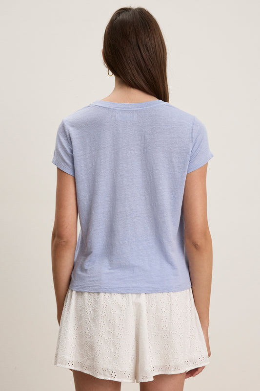 Casey | Linen Knit Tee