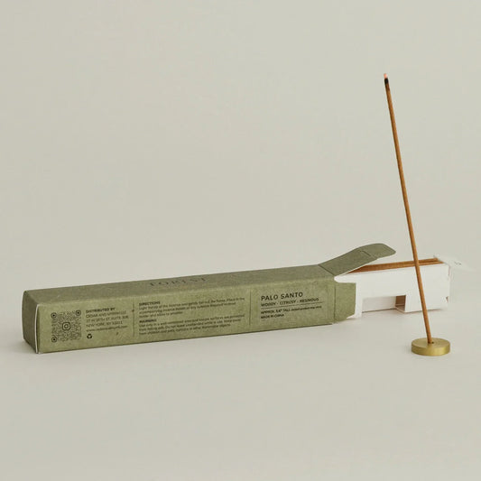 Palo Santo Incense Stick Set with Brass Holder