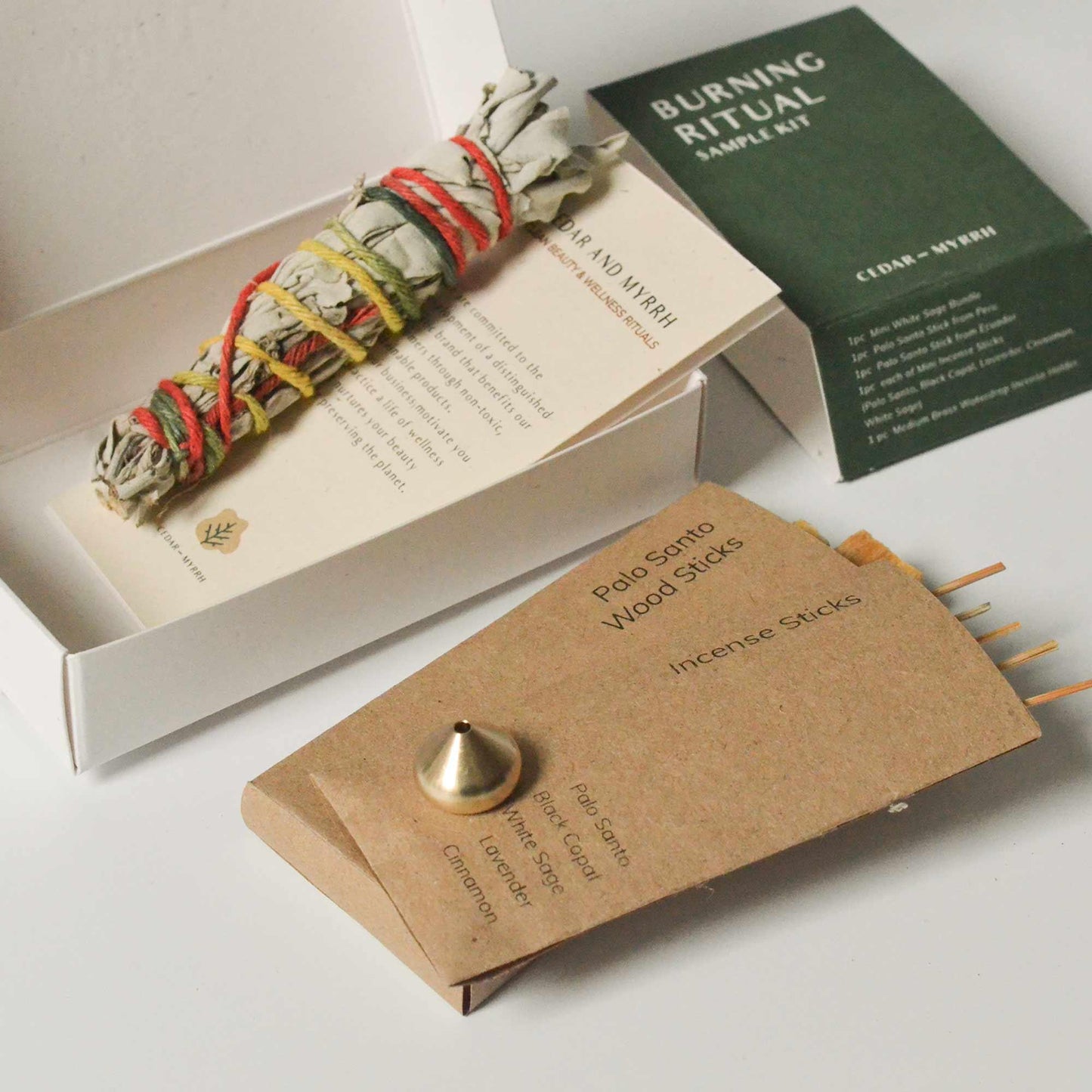 Sacred Burning Ritual Kit | Incense, Palo Santo & Sage