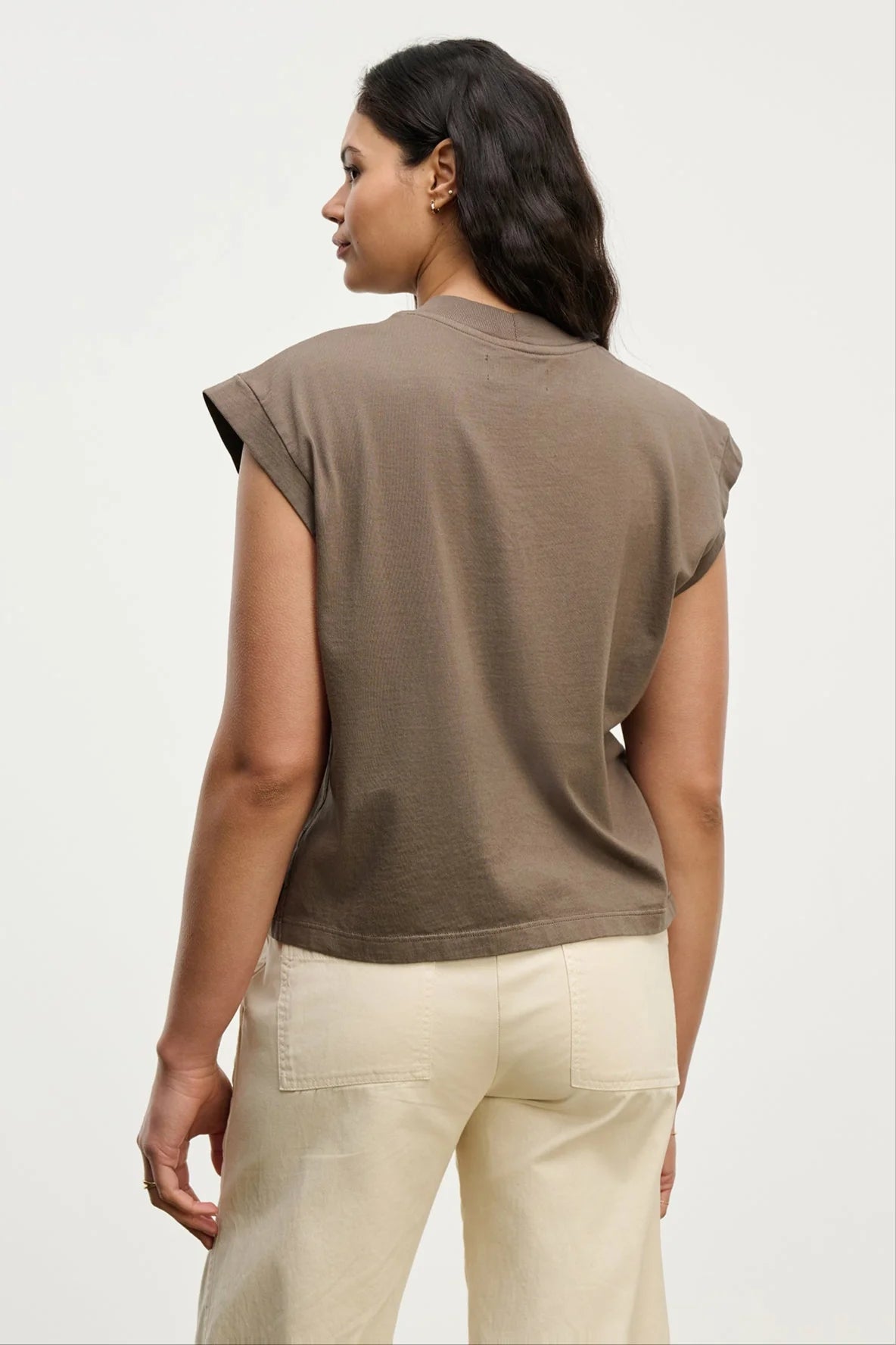 Asya | Vintage Cotton Mock Neck