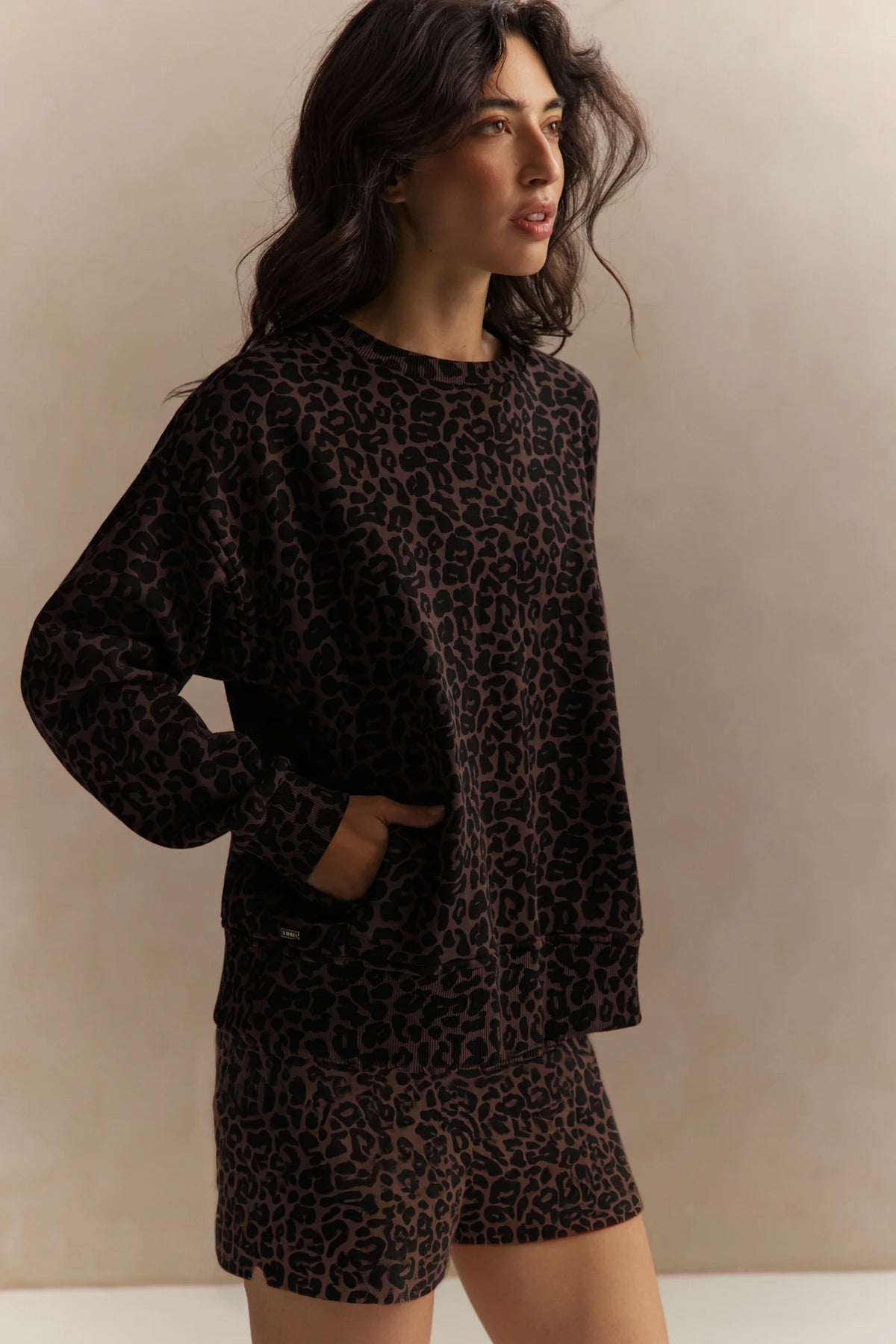 Zane | Crew Neck Leopard