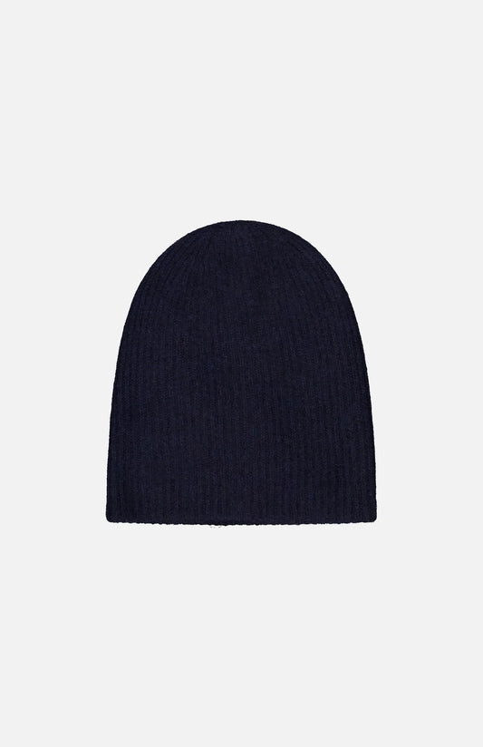 Cashmere Plush Rib Beanie