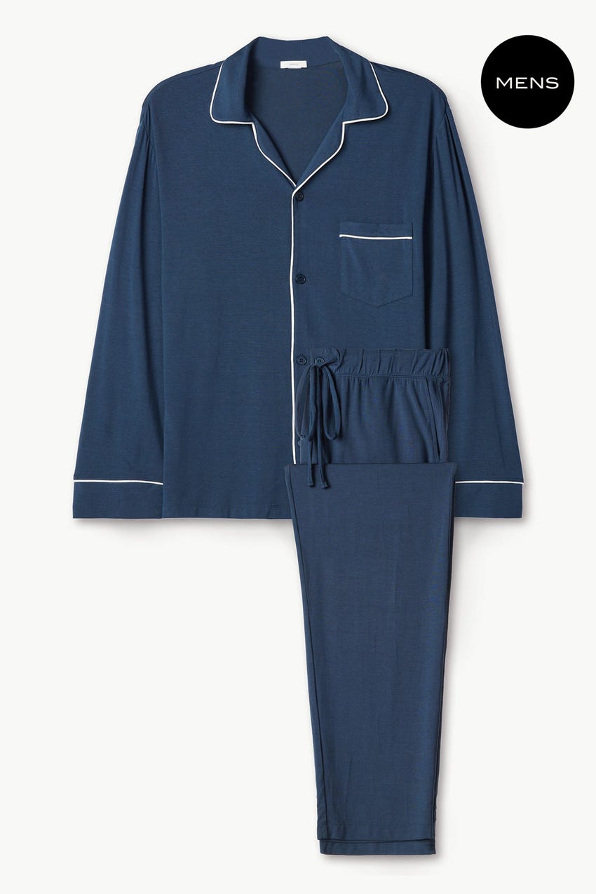 William | Men's Long Pyjama Set