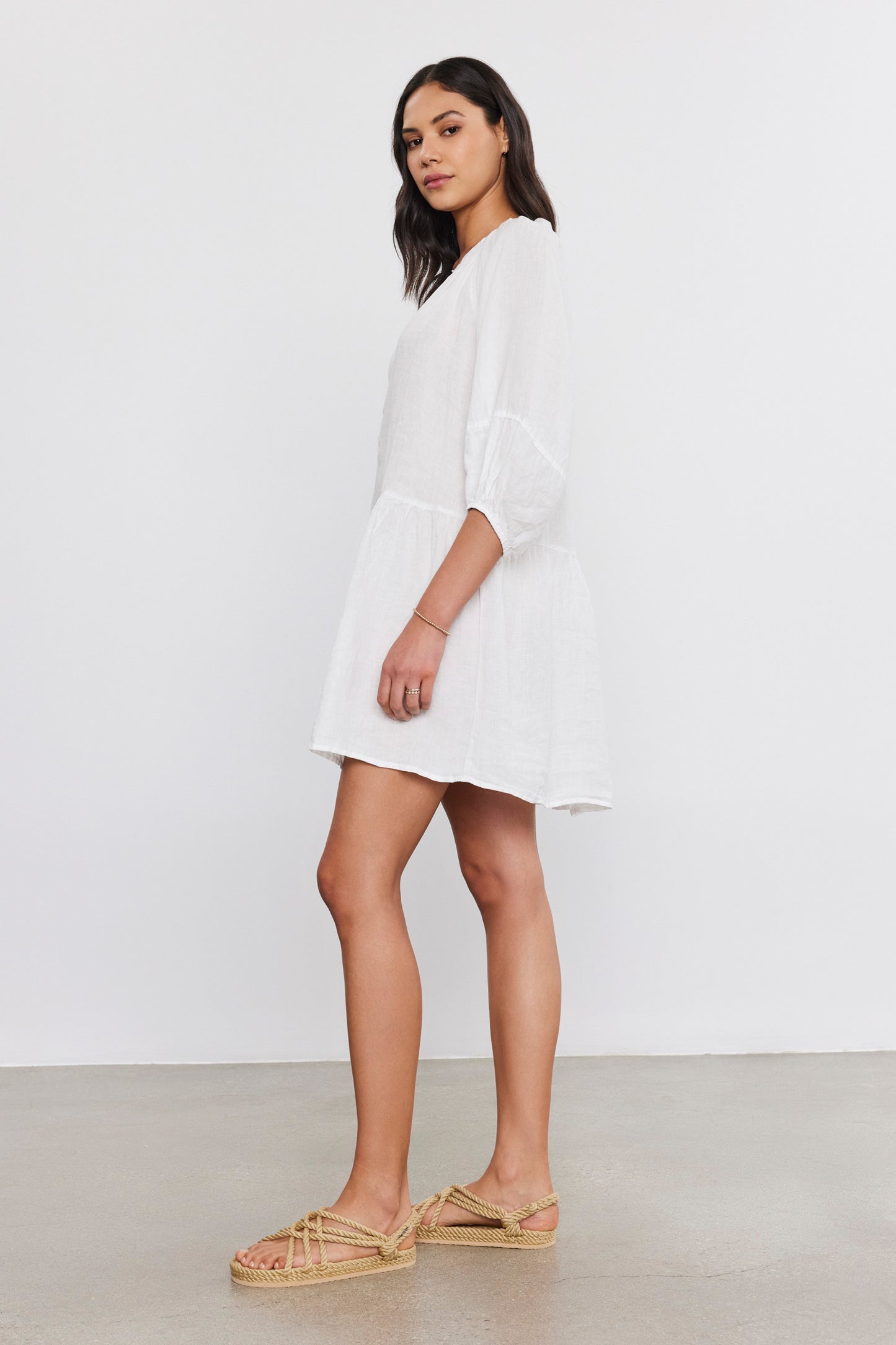 Vonnie | Woven Linen Dress