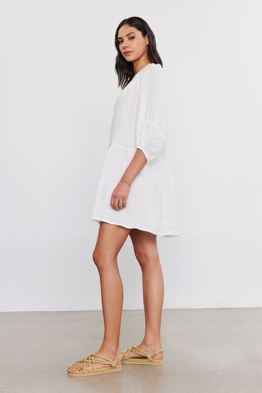 Vonnie | Woven Linen Dress
