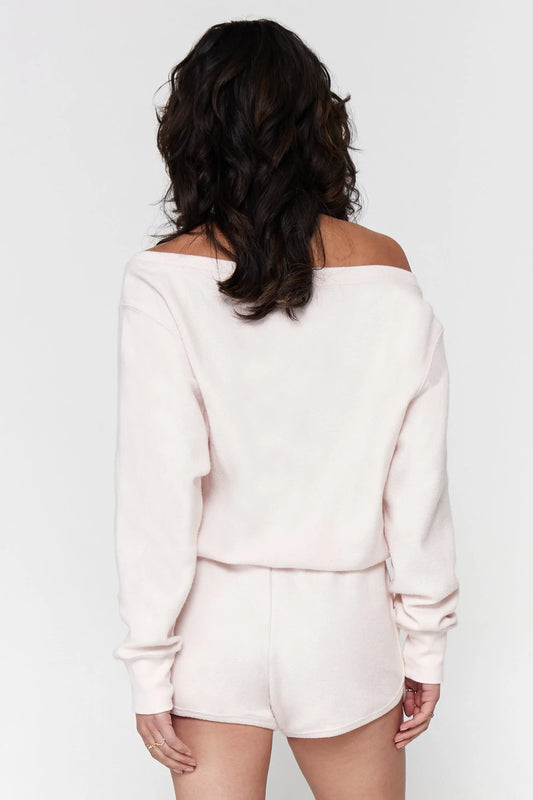 Sherpa Off Shoulder | Romper