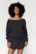 Sherpa Off Shoulder | Romper