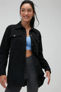 Sueded Fleece Shacket
