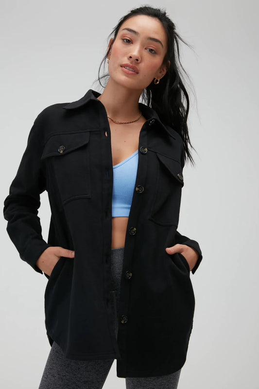 Sueded Fleece Shacket