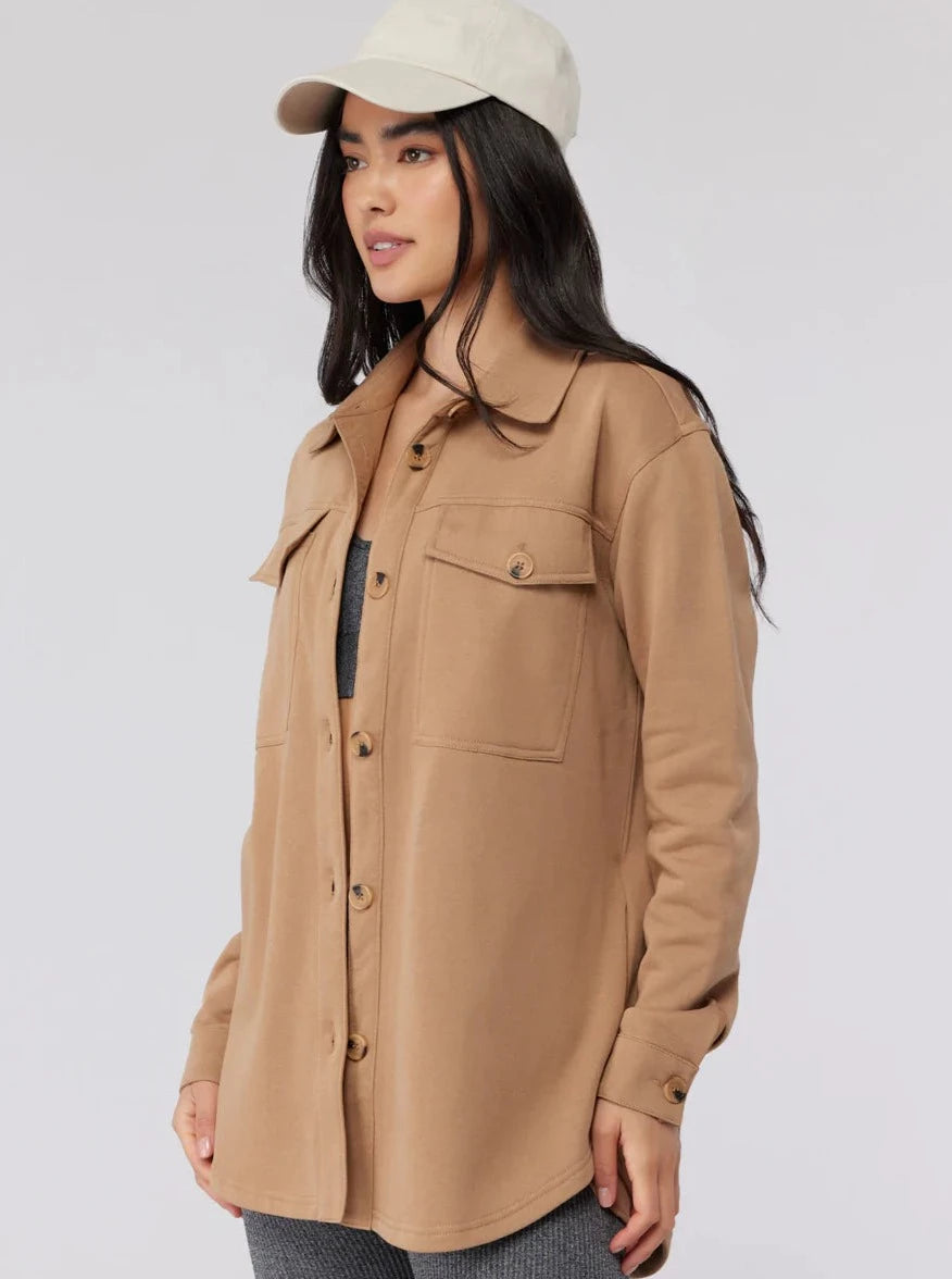 Sueded Fleece Shacket