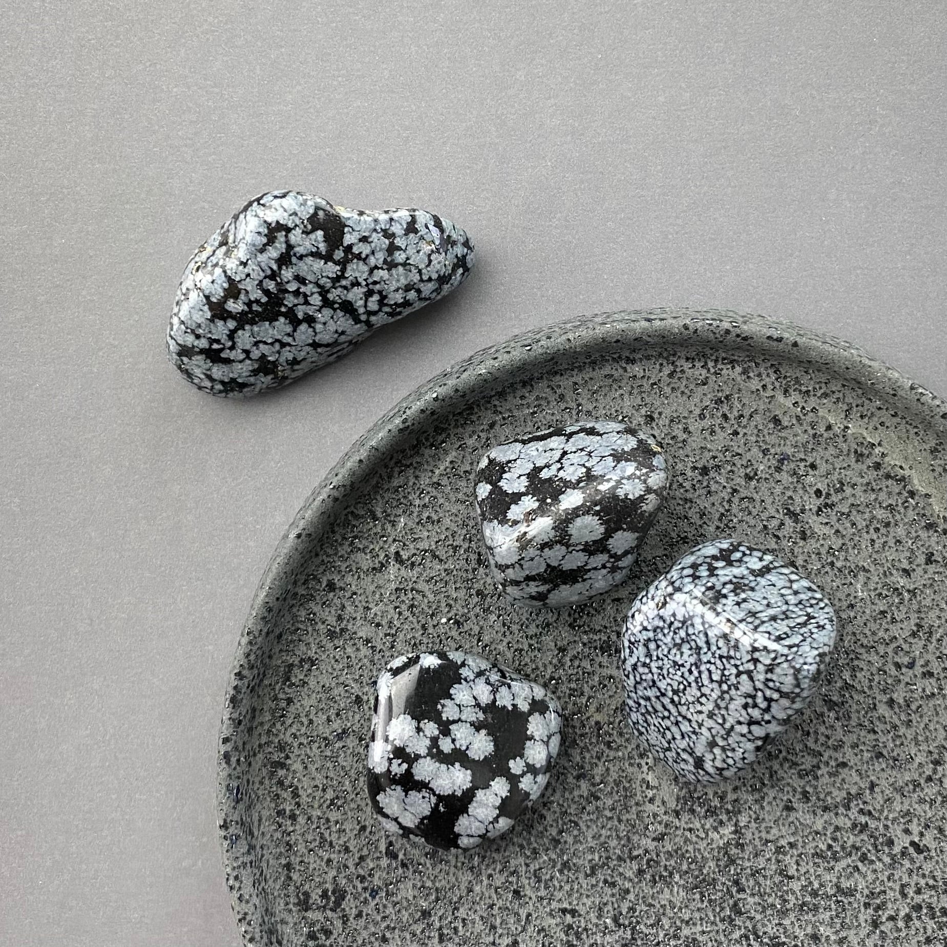 Snowflake Obsidian | Tumbled Stone