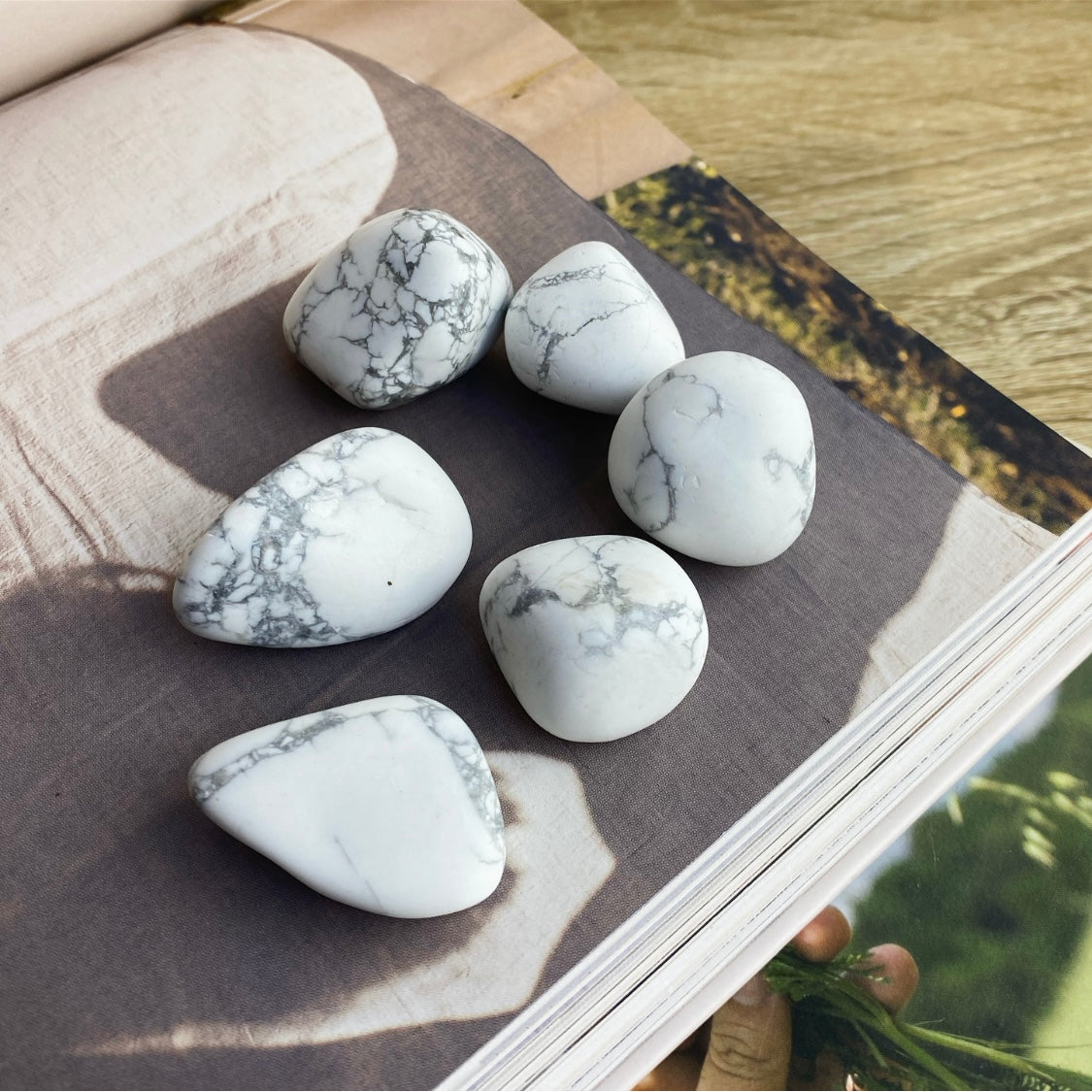 Howlite Tumbled Stone