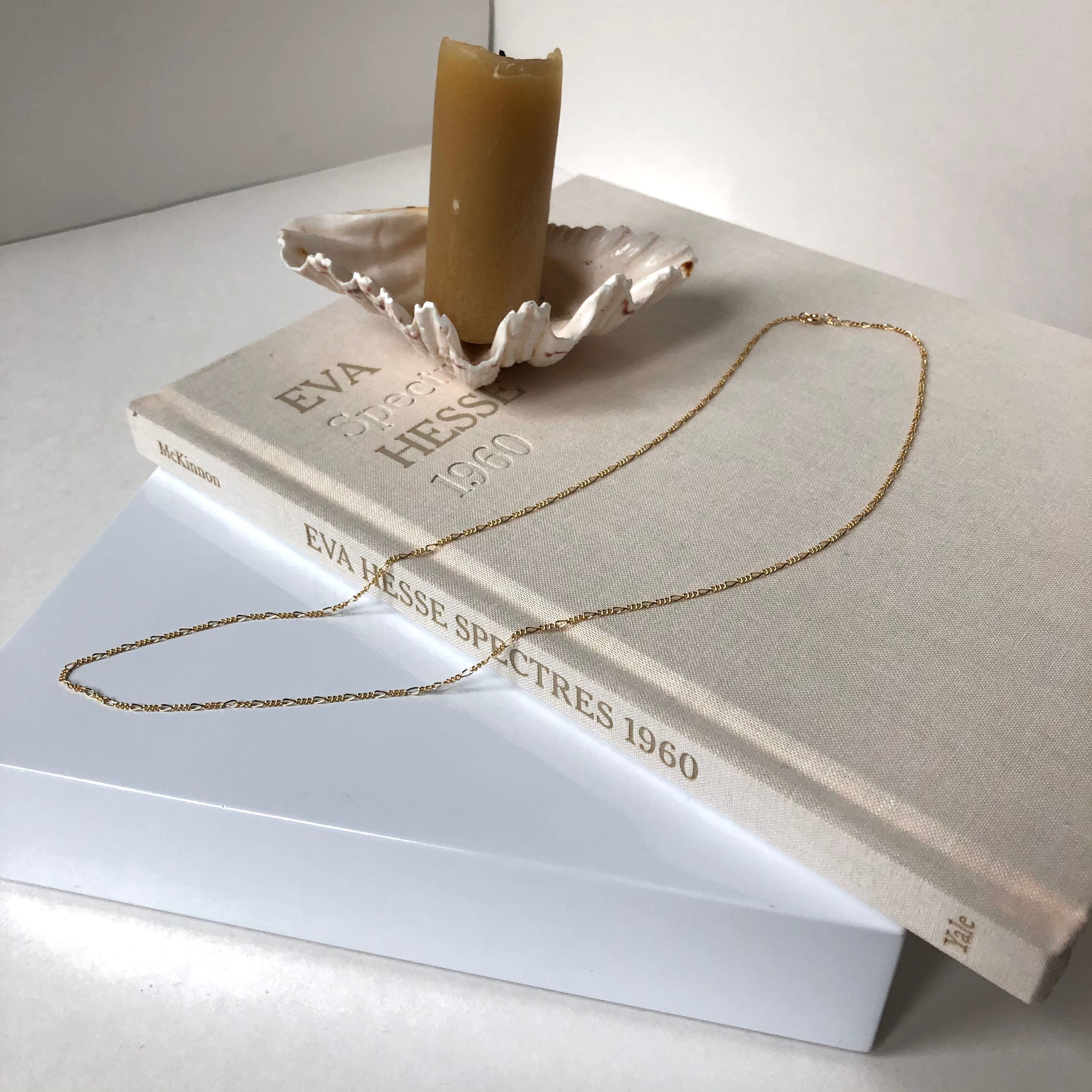 Figaro 14K Gold Plated Chain