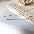 Figaro 14K Gold Plated Chain