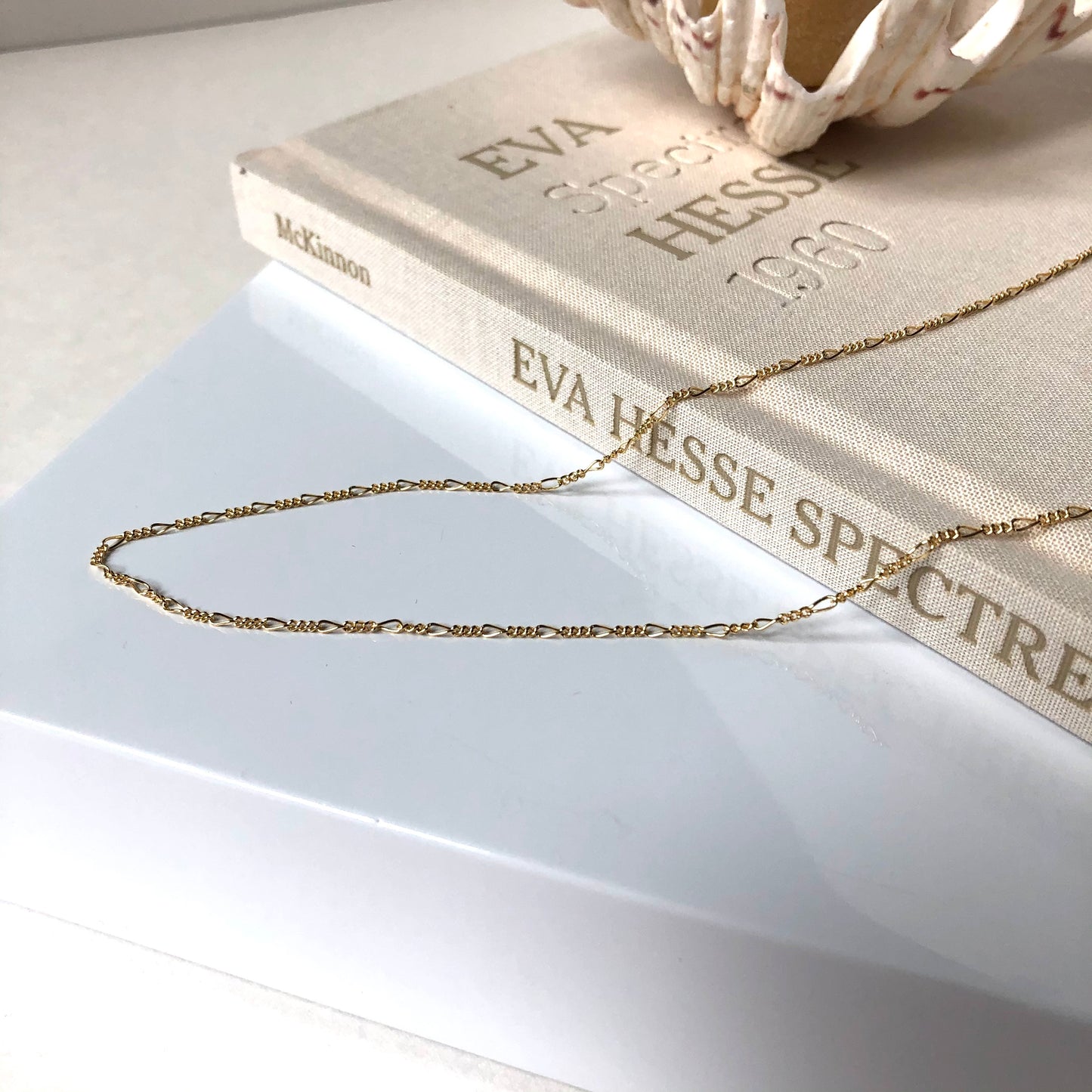 Figaro 14K Gold Plated Chain