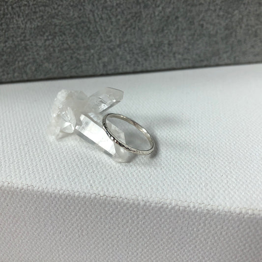 Hammered Ring | Sterling Silver