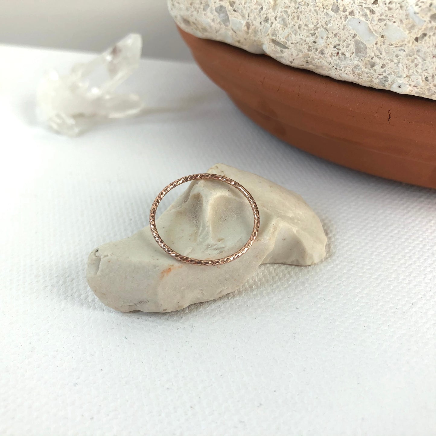 Rope Ring | Rose Gold