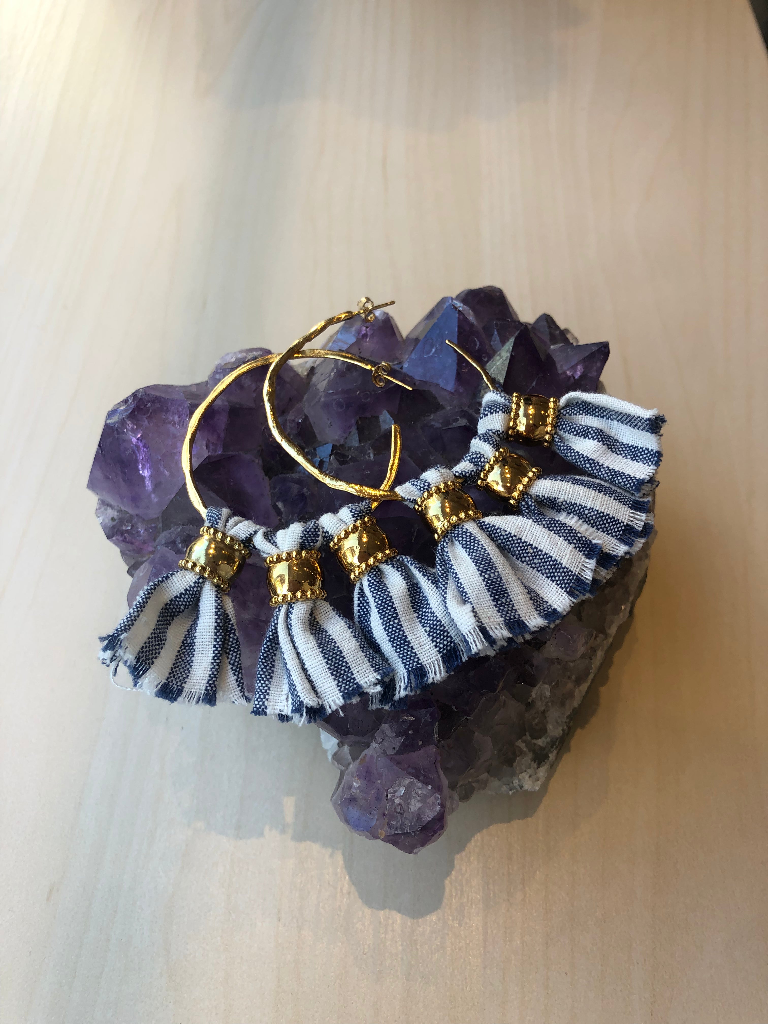 Gentiane Triblue Earrings