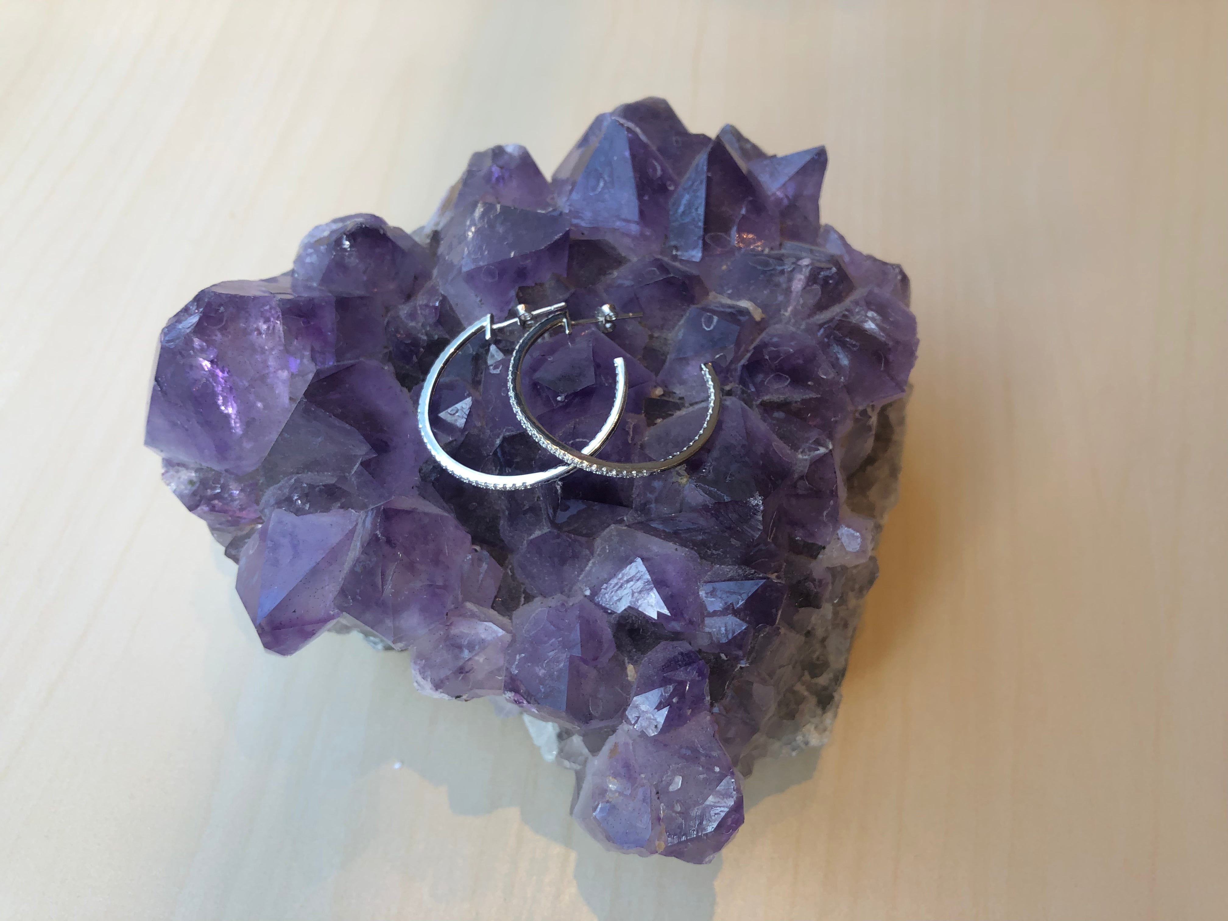 Sterling Silver Hoops