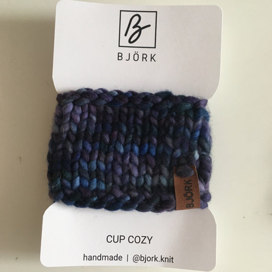 Hand Knit Cup Cozy