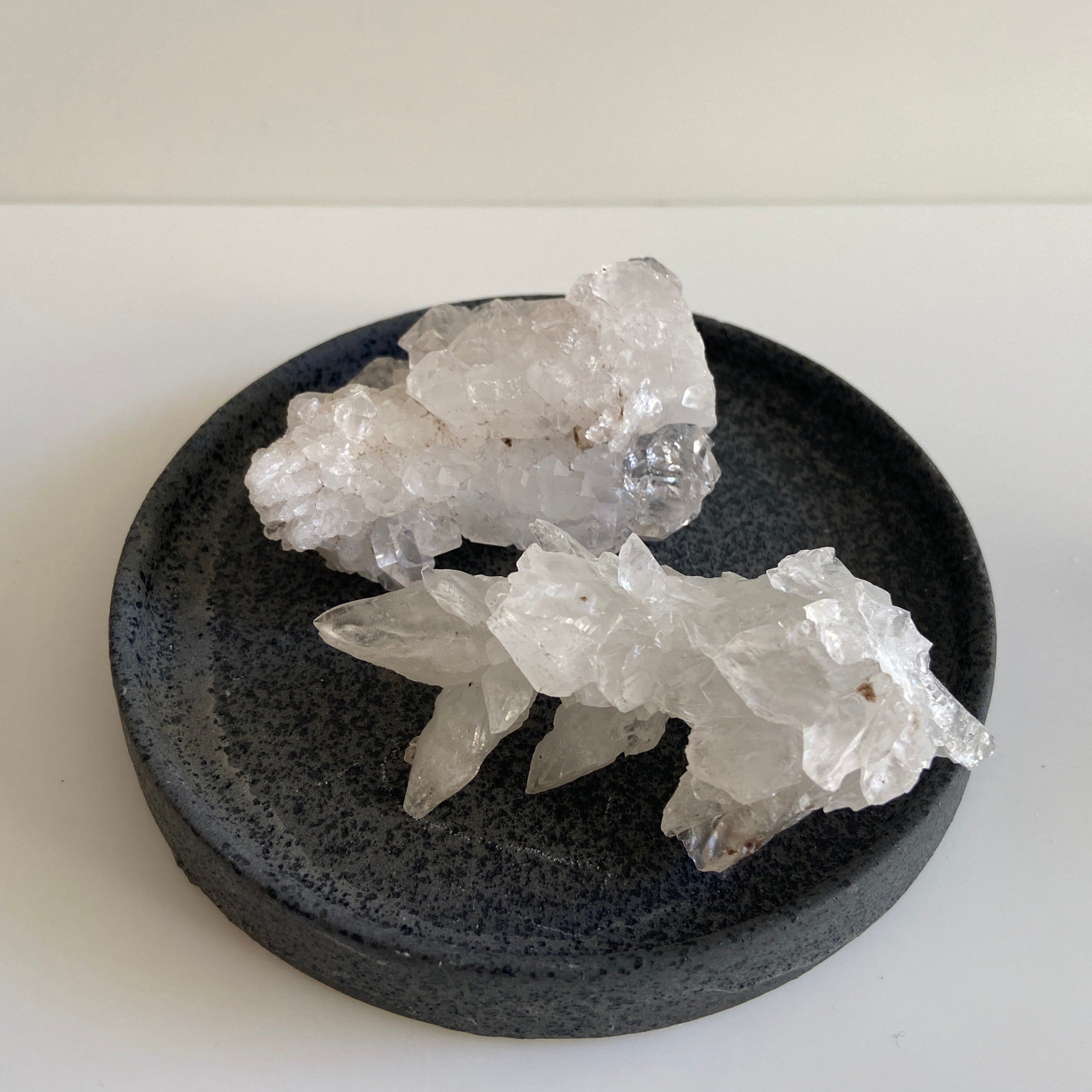 White Calcite Cluster