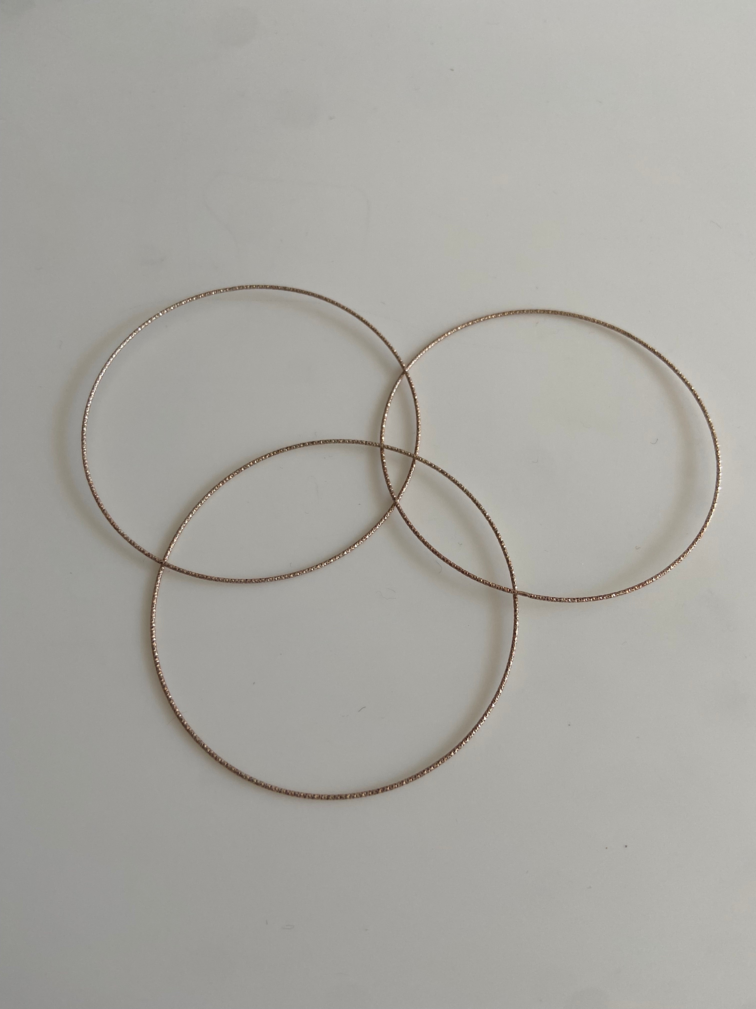 Thin Stacking Bangles