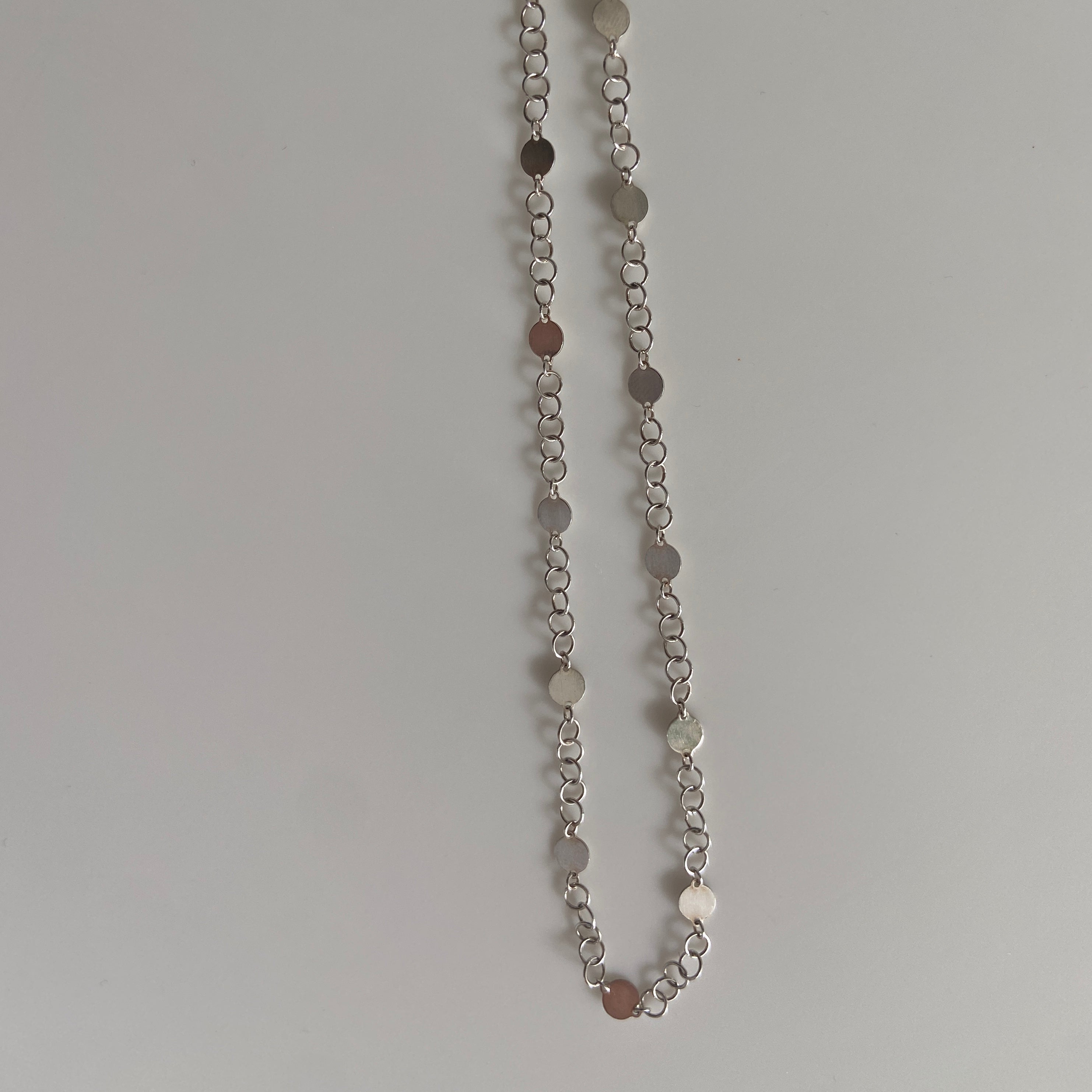 Disc Chain | Sterling Silver