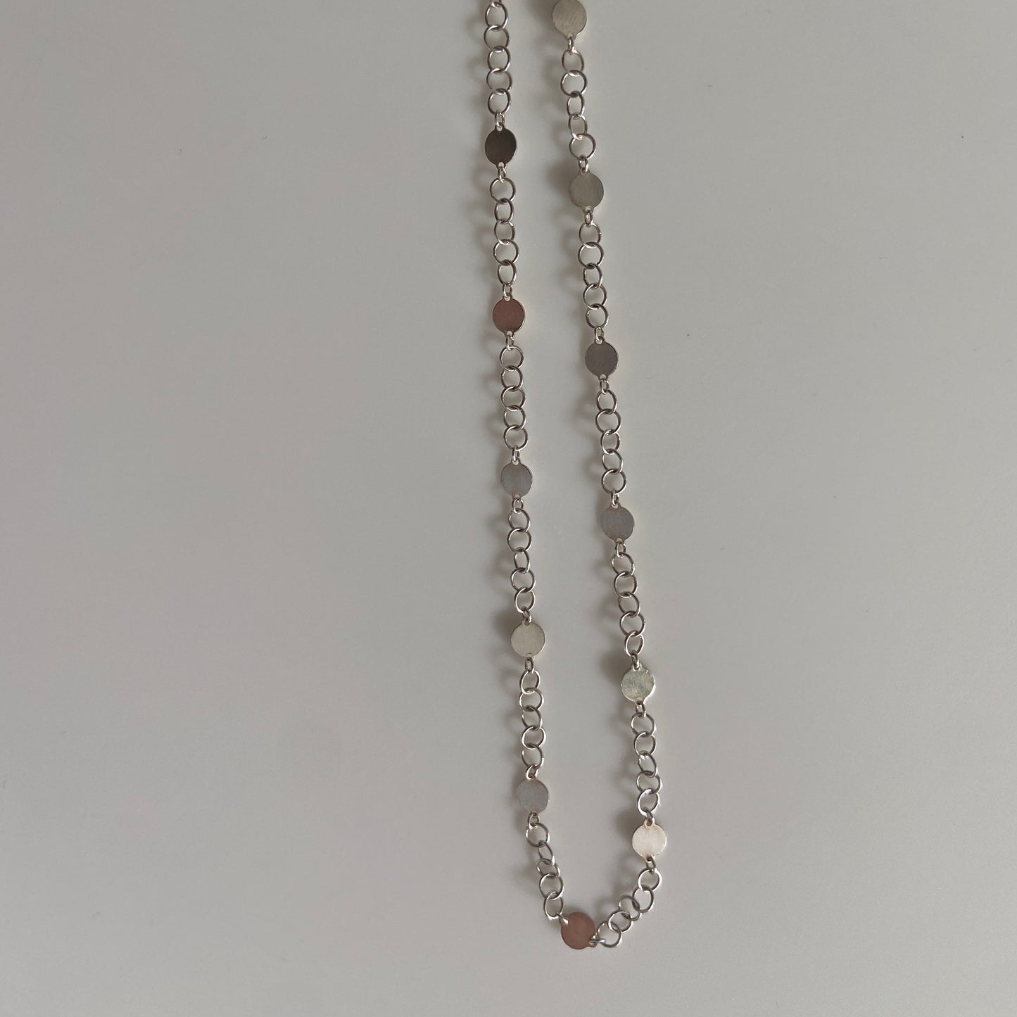 Disc Chain | Sterling Silver