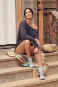 Sherpa Off Shoulder | Romper