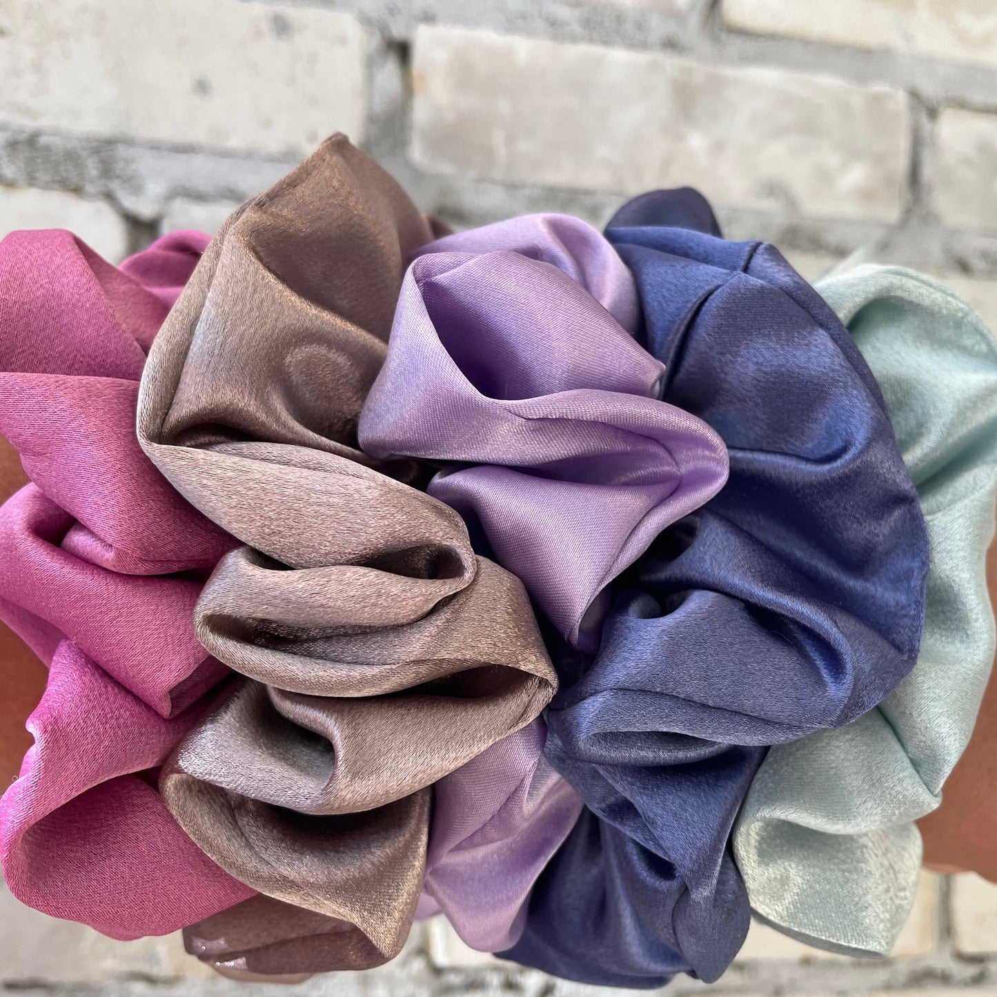 Tigo Large Satin Scrunchie