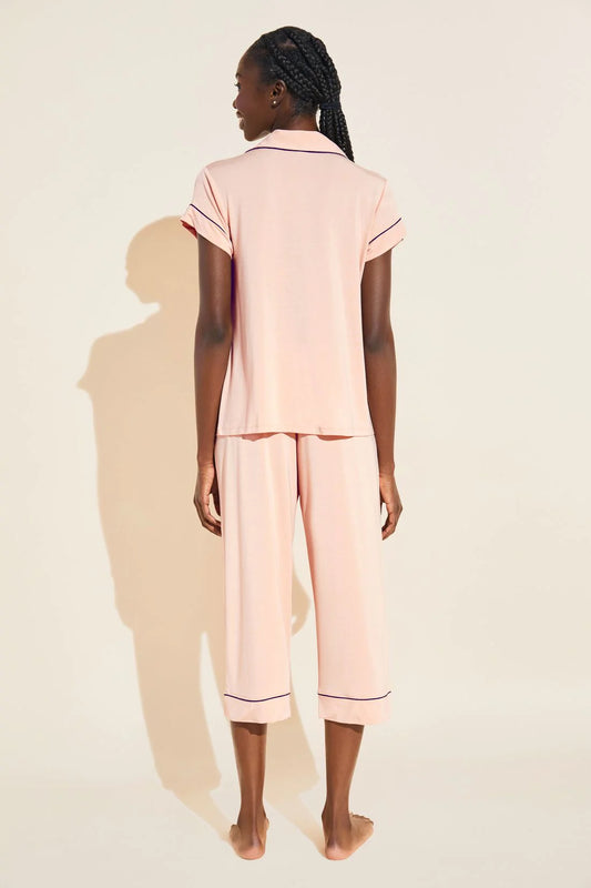 Gisele | Short Sleeve Cropped PJ Set