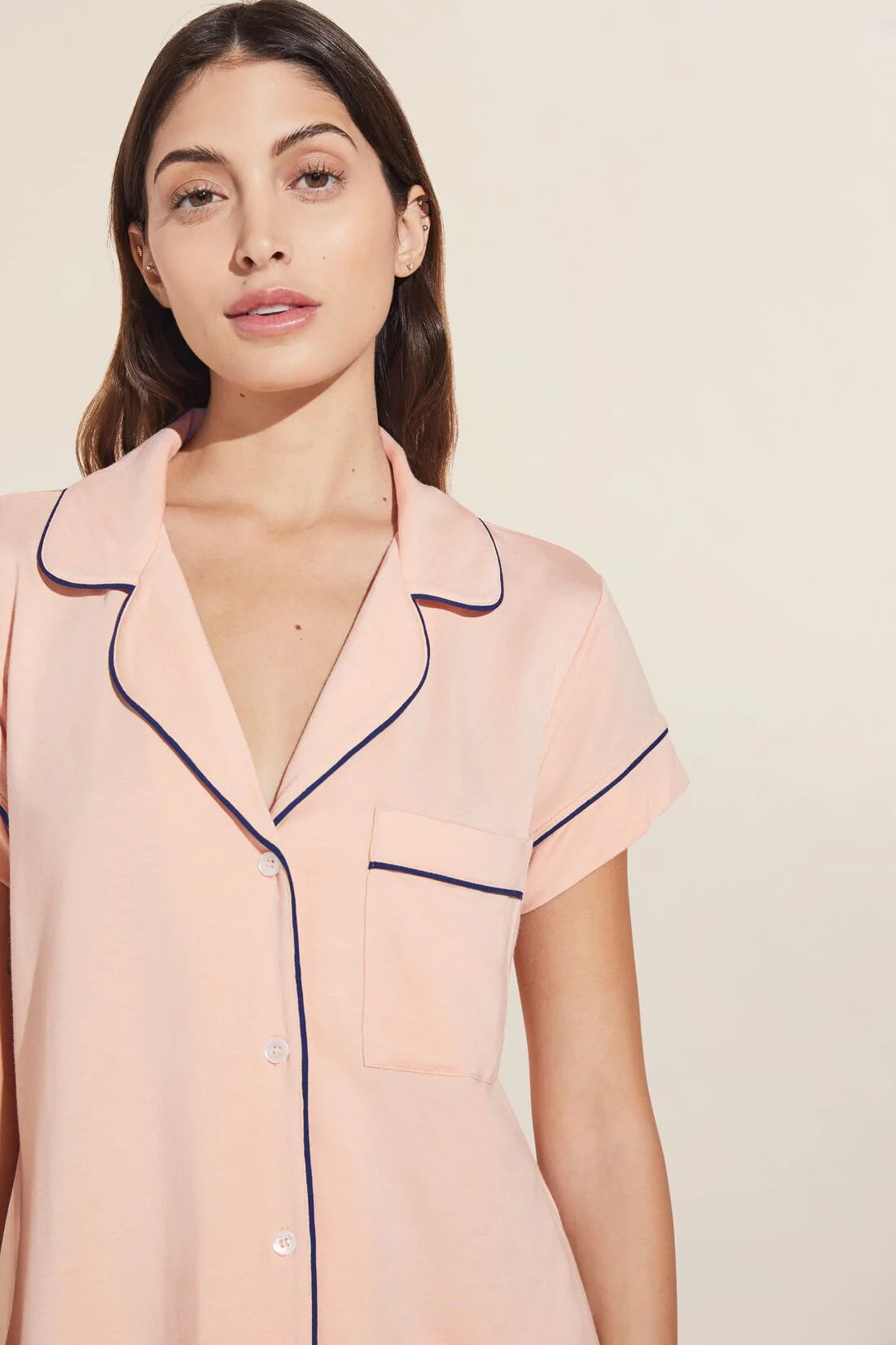 Gisele | Short Sleeve Cropped PJ Set