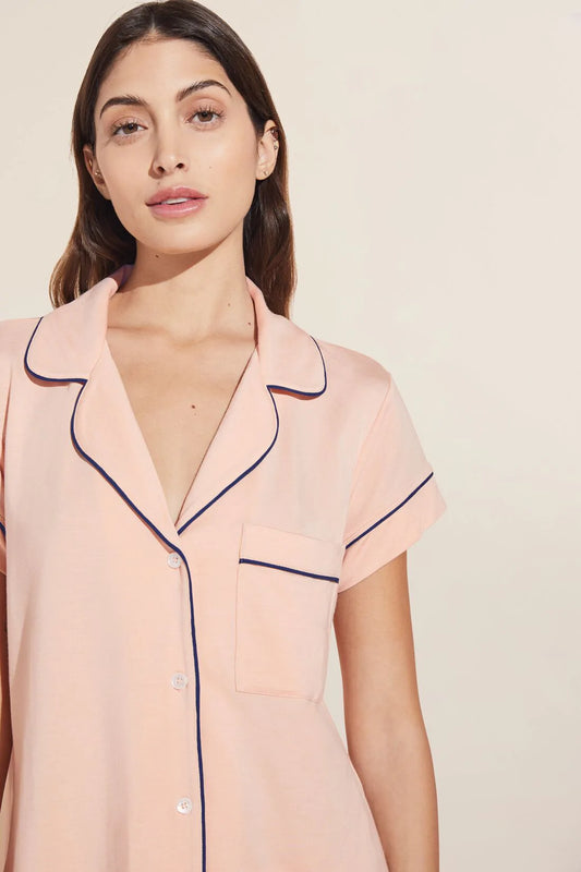 Gisele | Short Sleeve Cropped PJ Set