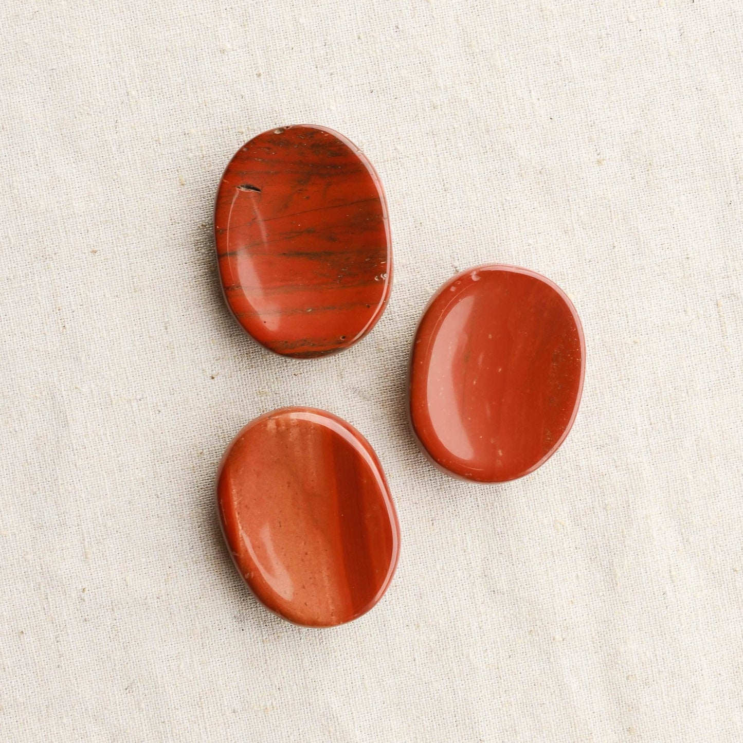 Red Jasper Worry Stone