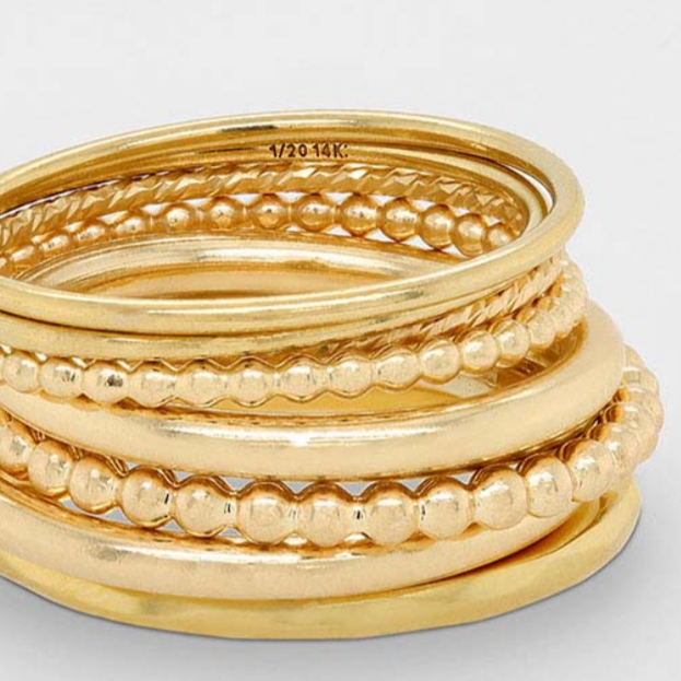Gold Filled Stacker - The 889 Shop