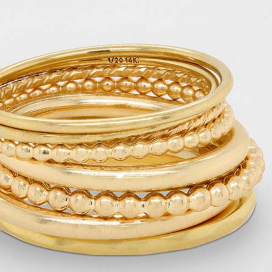 Gold Filled Stacker - The 889 Shop