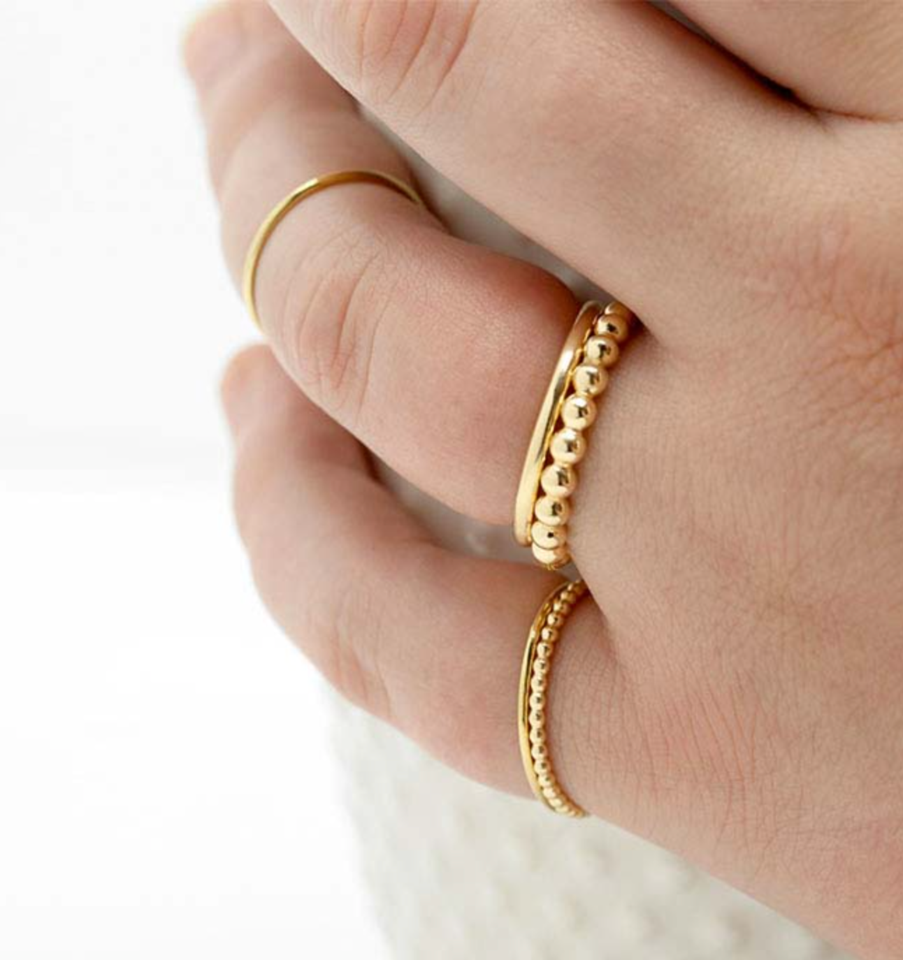 Gold Filled Stacker - The 889 Shop