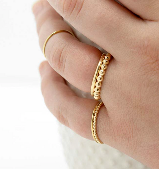 Gold Filled Stacker - The 889 Shop