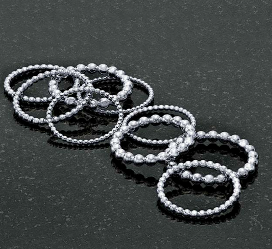 3mm Beaded Stacker - The 889 Shop