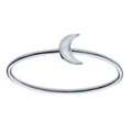 MOON Stacking Ring | Sterling Silver