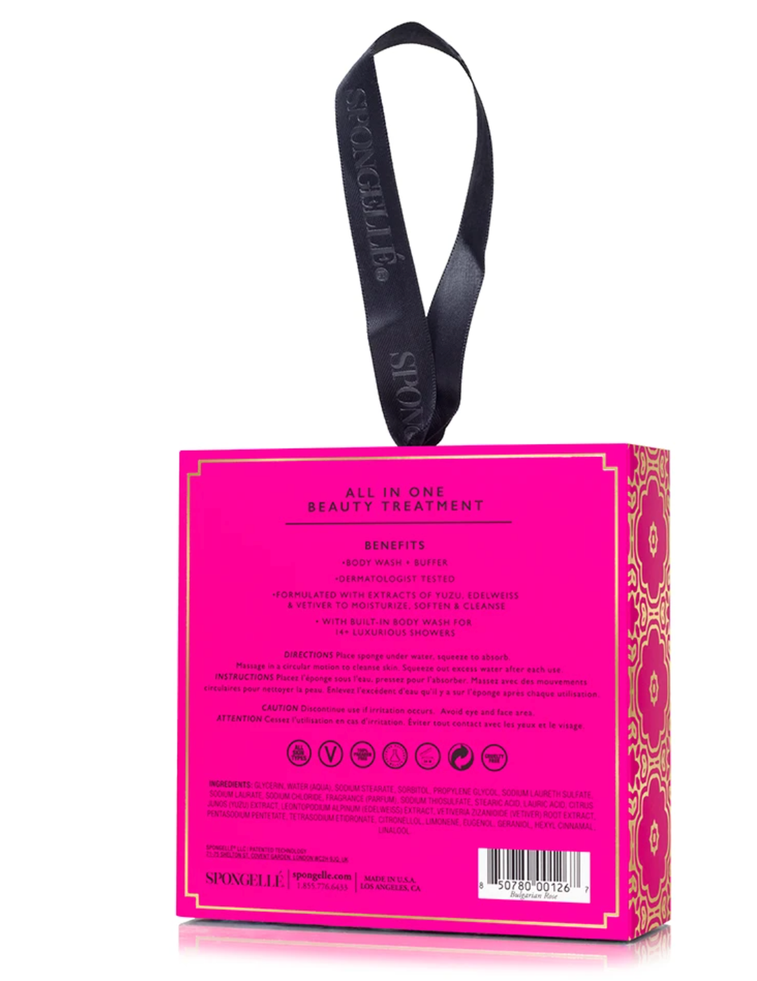 Boxed Flower | Body Buffer | Bulgarian Rose