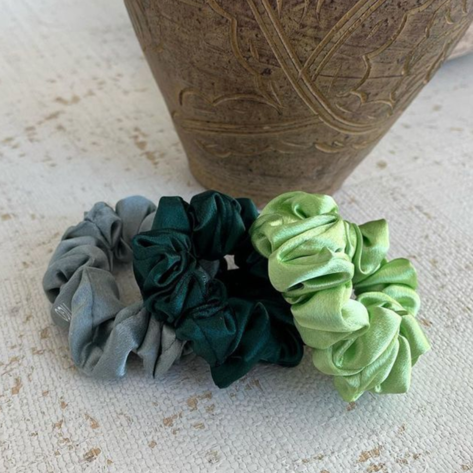 Tigo Small Satin Scrunchie