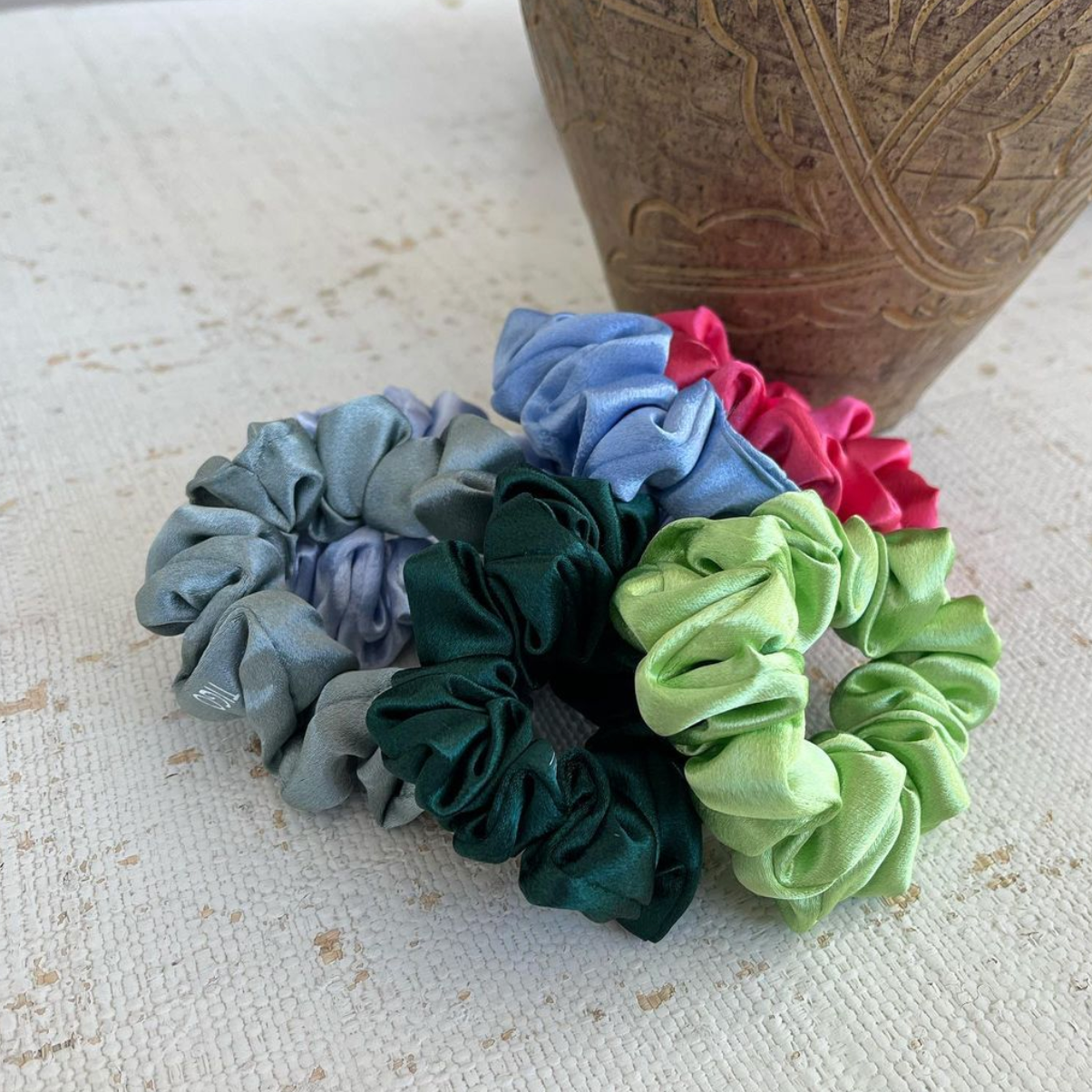 Tigo Small Satin Scrunchie