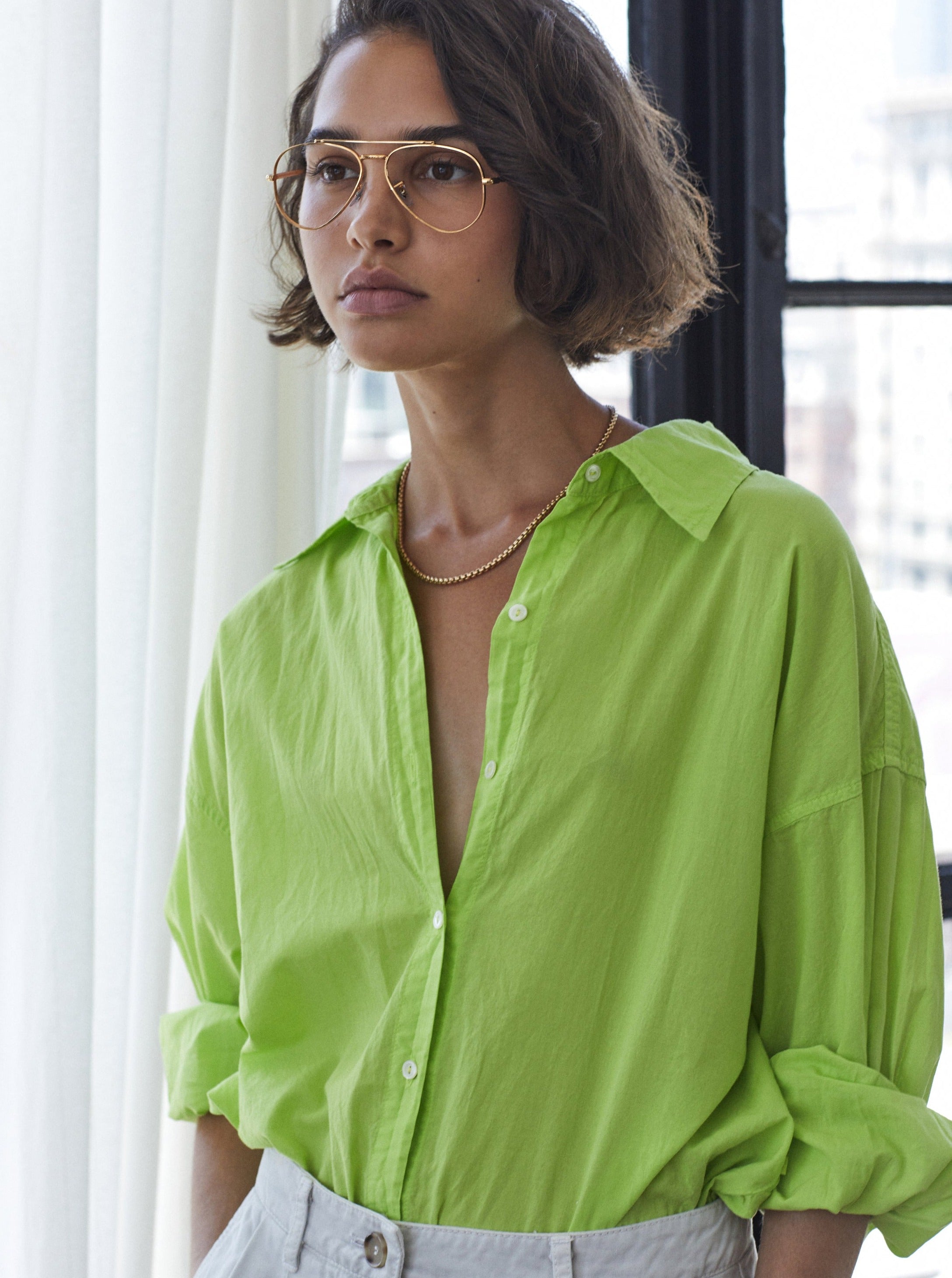 Redondo | Button Up Cotton Shirting